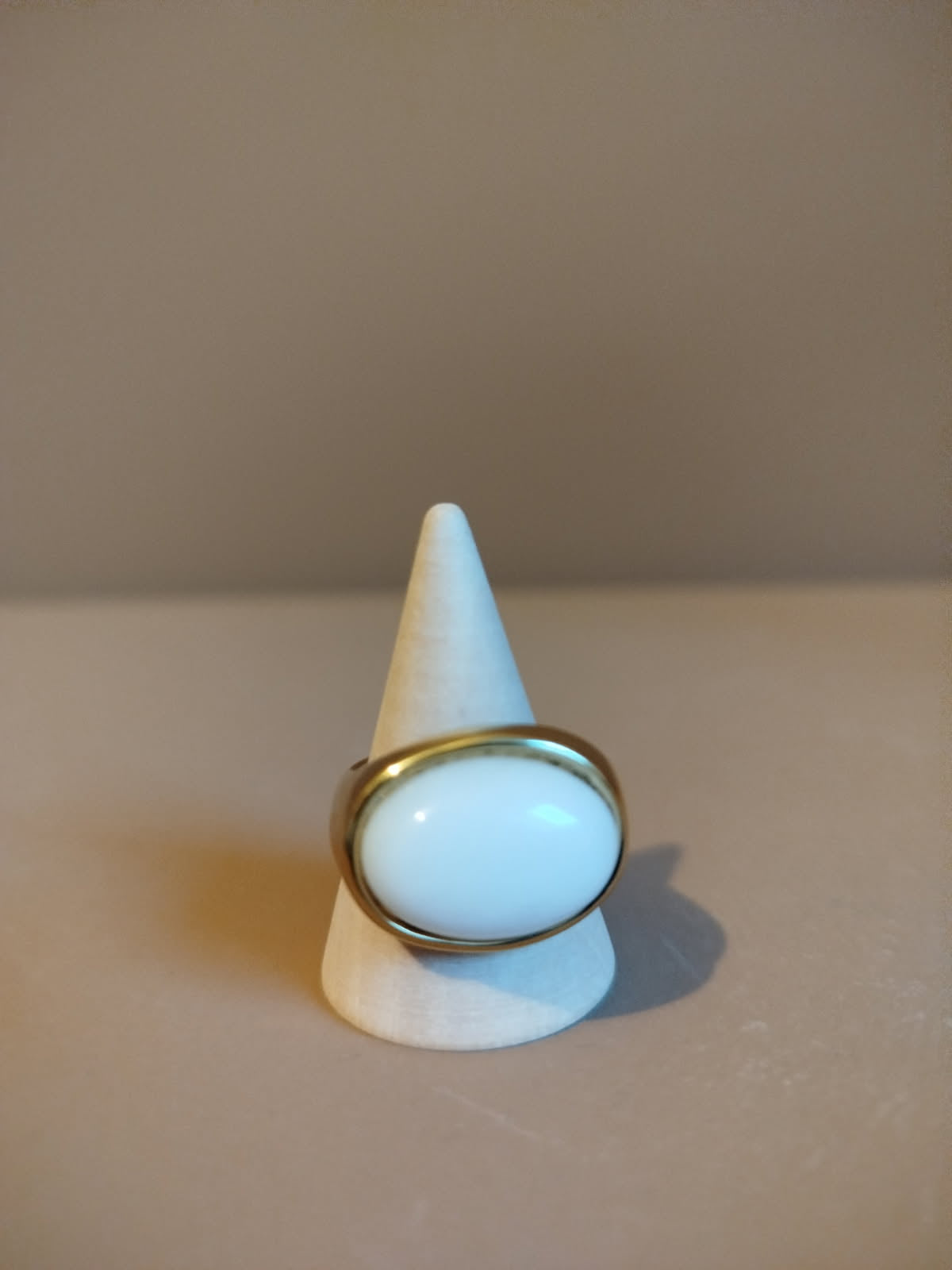 bague Emma blanche