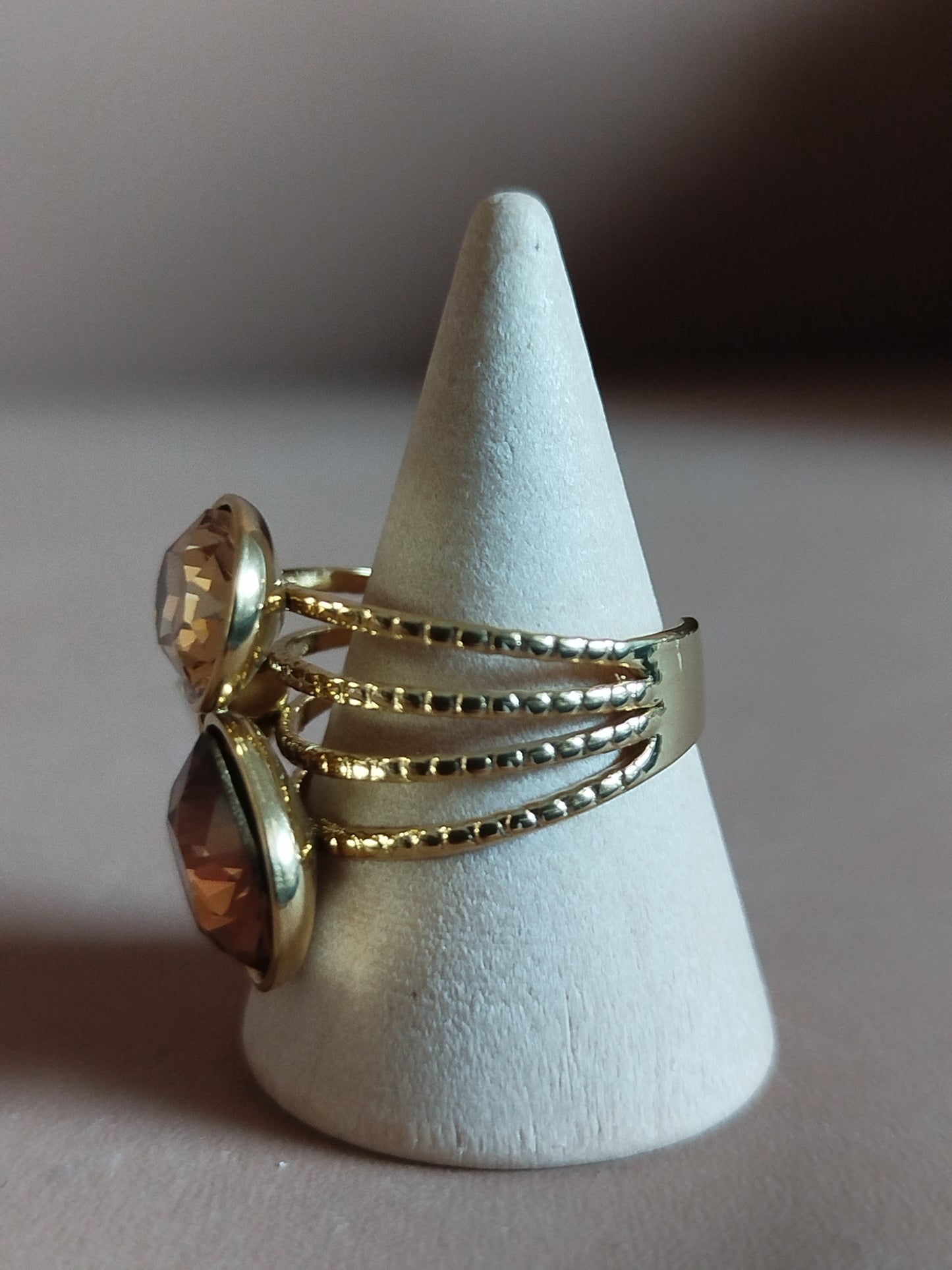 Bague Amanda Marron