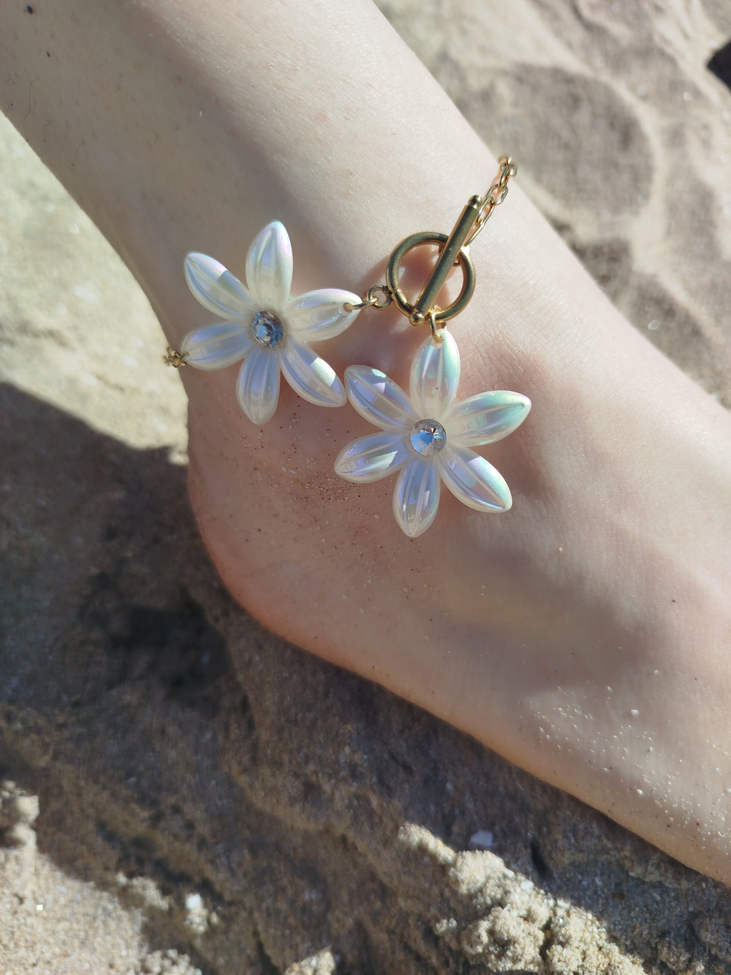 Bracelet de cheville Magnolia