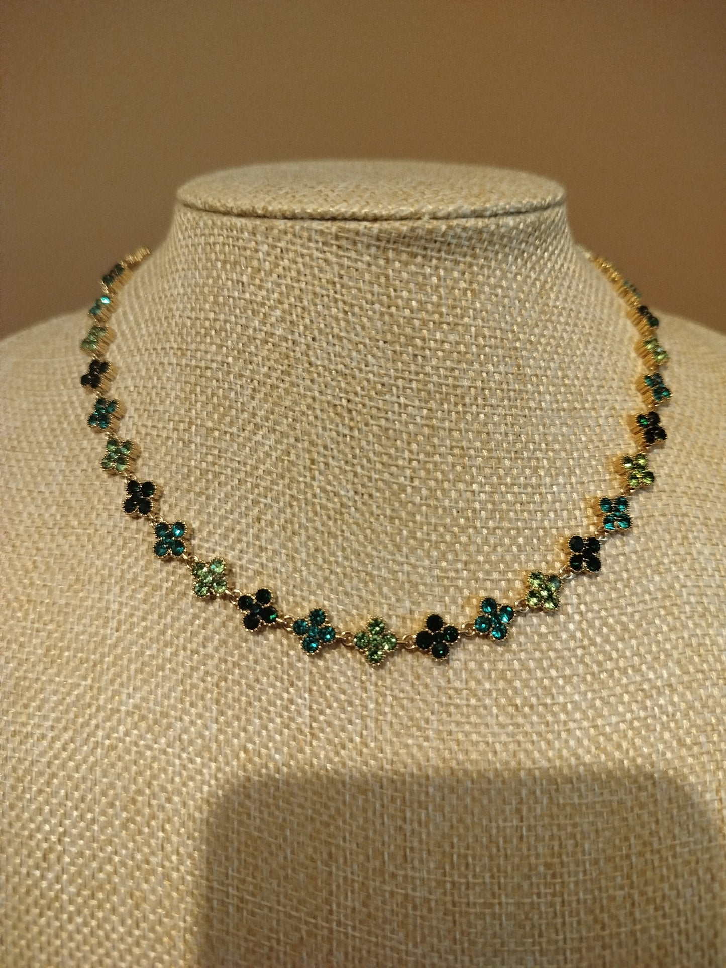 Collier Méline vert