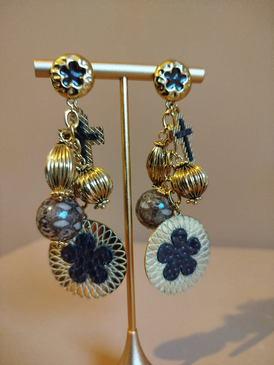 Boucles d'oreilles Romane
