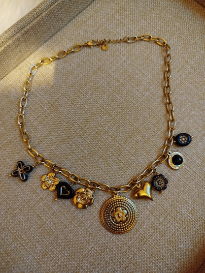 collier Margaux noir