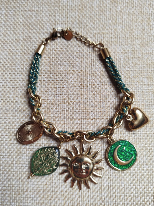 Bracelet Nath vert