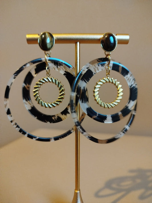 Boucles d'oreilles Savana