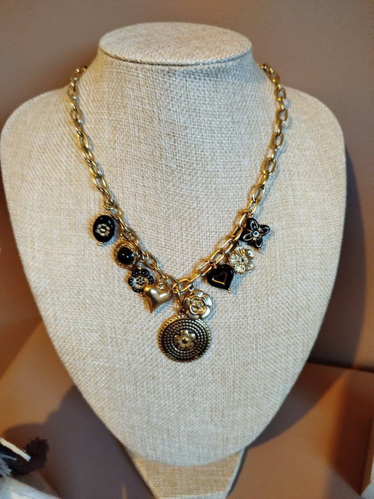 collier Margaux noir