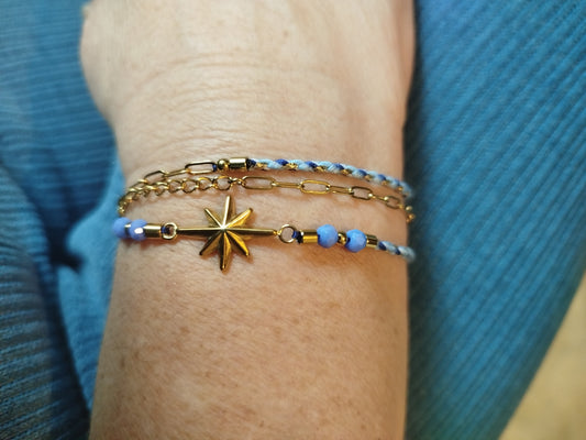 Bracelet Audrey Bleu