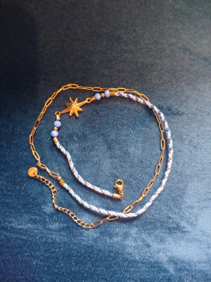 Bracelet Audrey Bleu