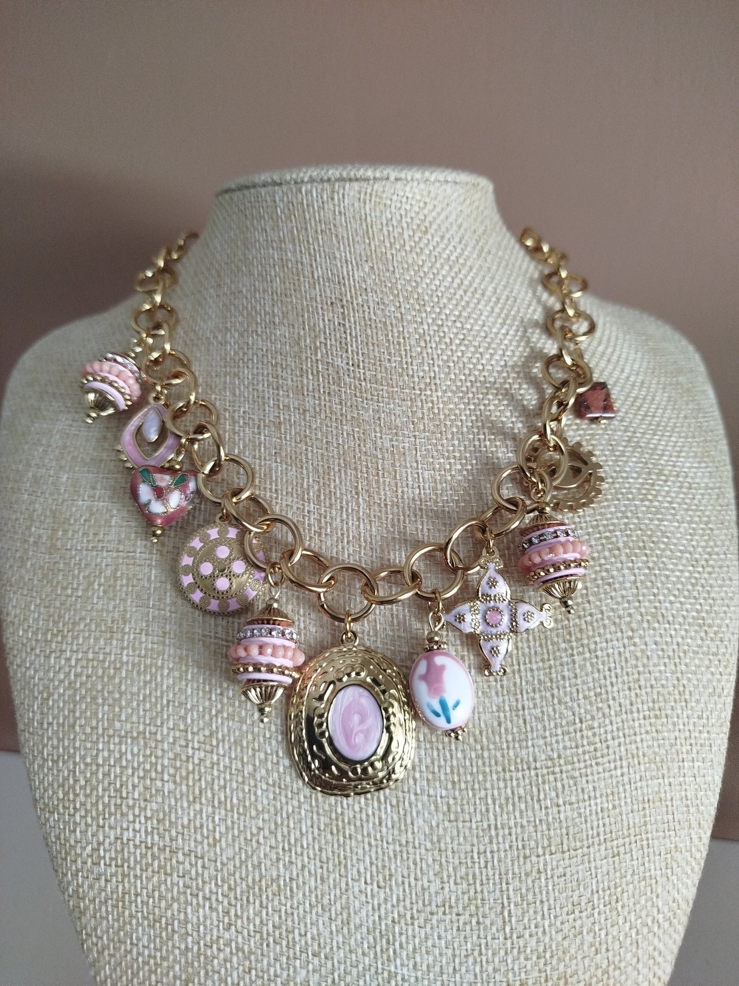 Collier Vicky rose