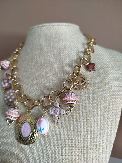 Collier Vicky rose