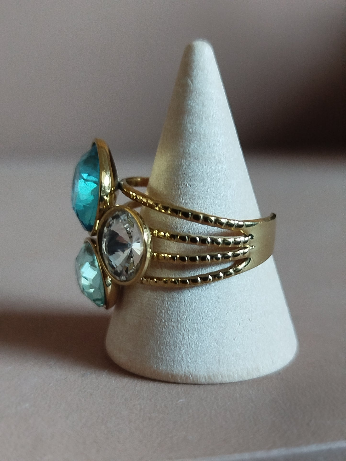 Bague Amanda bleu