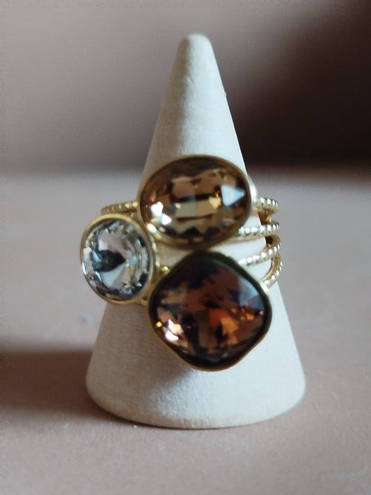 Bague Amanda Marron