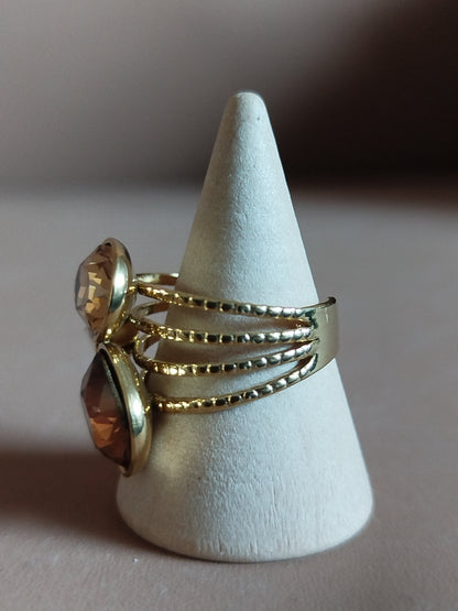 Bague Amanda Marron