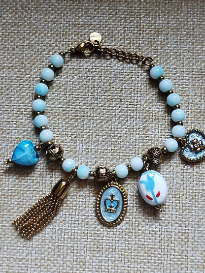 Bracelet Mirany bleu