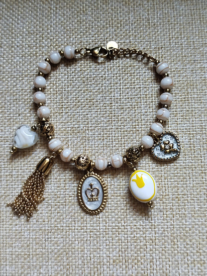 Bracelet Mirany jaune