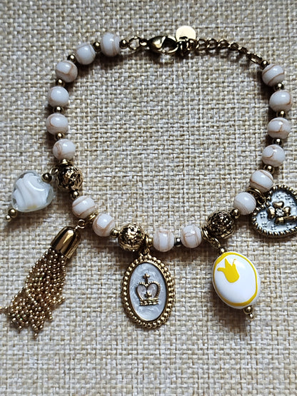 Bracelet Mirany jaune