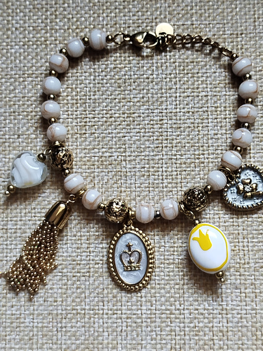 Bracelet Mirany jaune