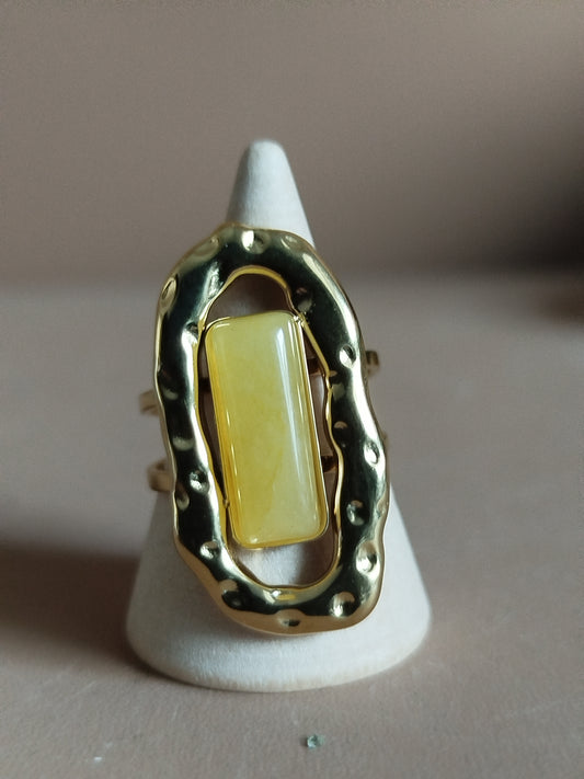 Bague Mady jaune
