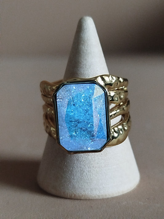 Bague Bianca bleu