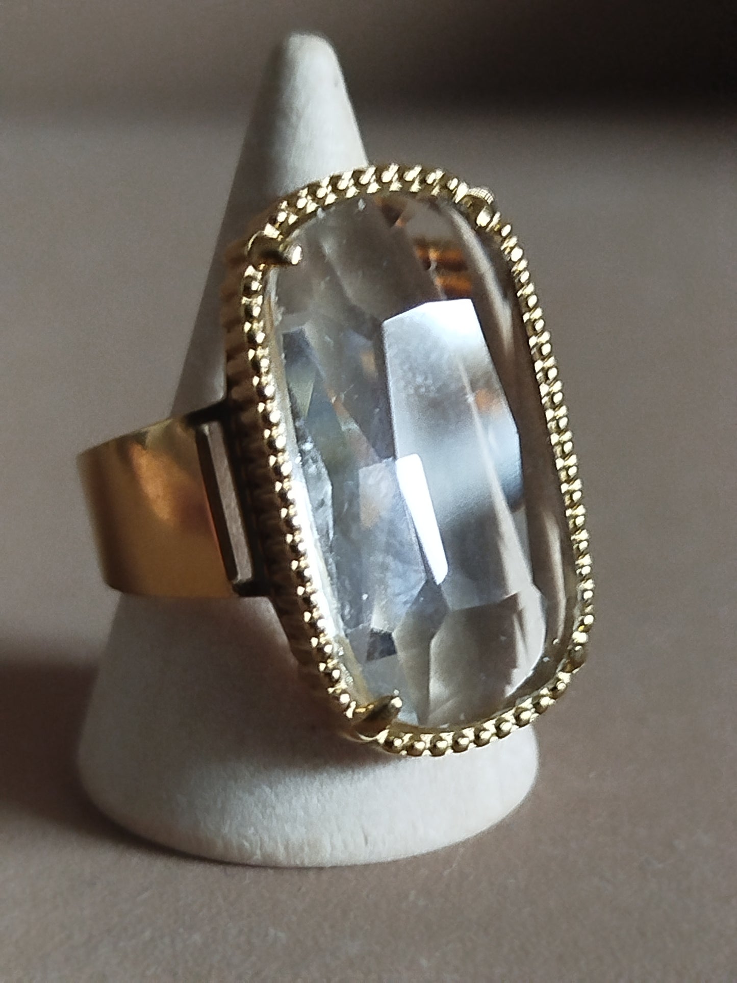 Bague Aglaé blanche