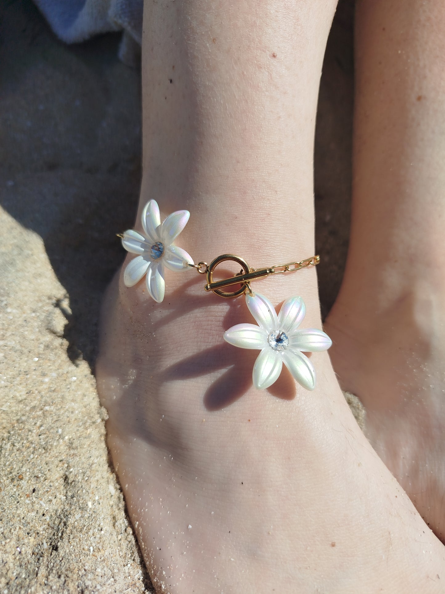 Bracelet de cheville Magnolia