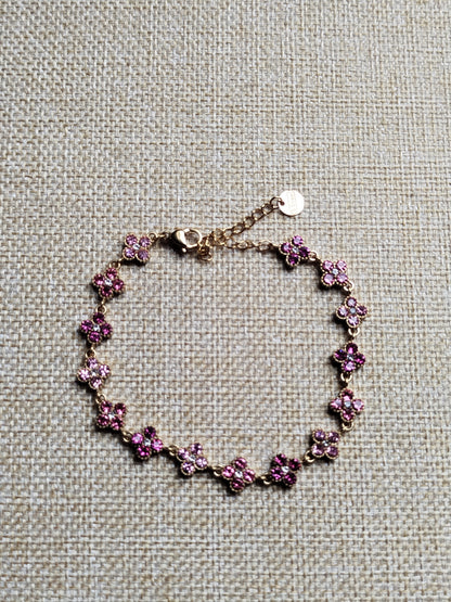 Bracelet Méline rose