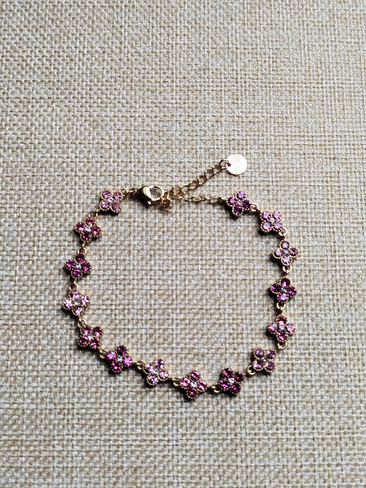 Bracelet Méline rose