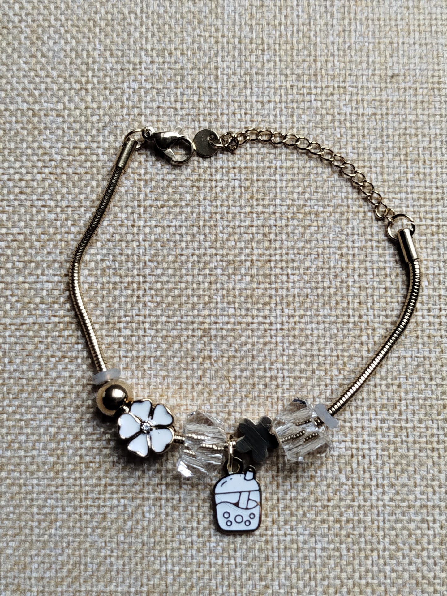 Bracelet Myrtille blanc