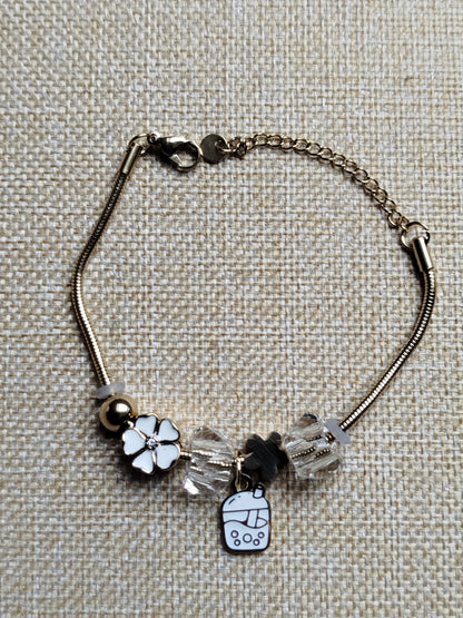 Bracelet Myrtille blanc