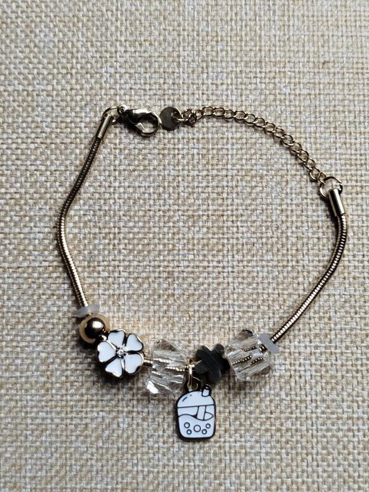 Bracelet Myrtille blanc