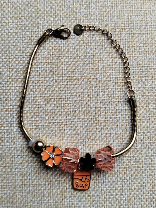 Bracelet Myrtille orange