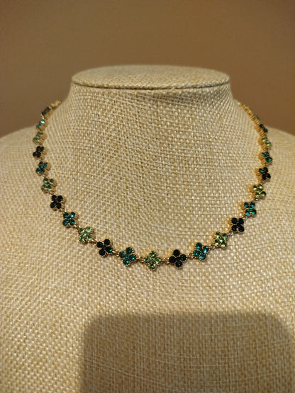 Collier Méline vert