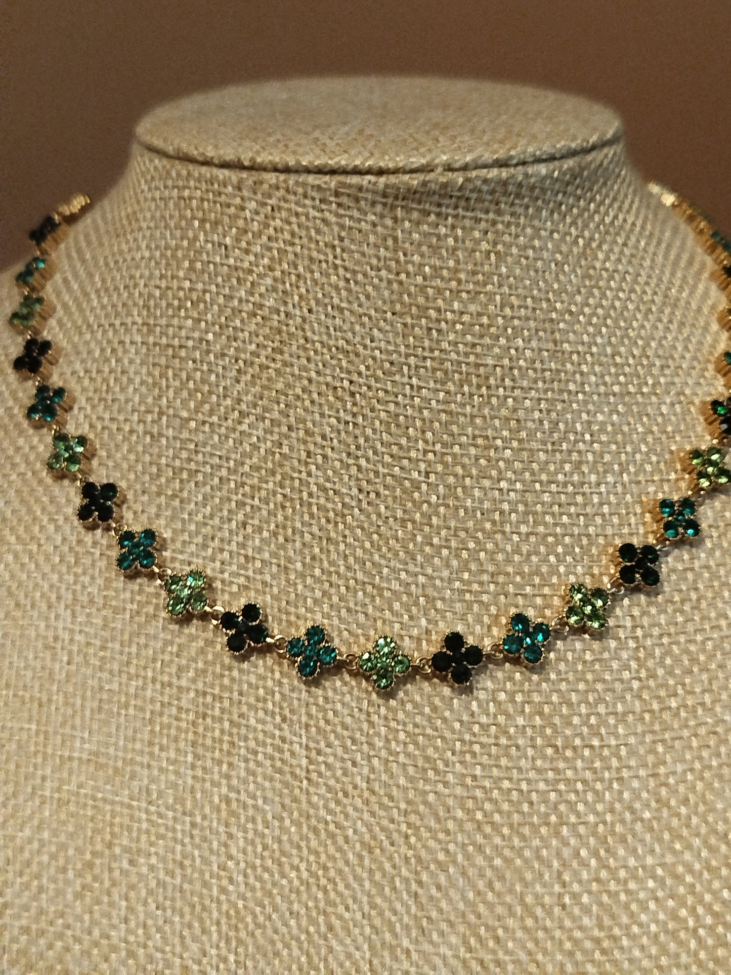 Collier Méline vert