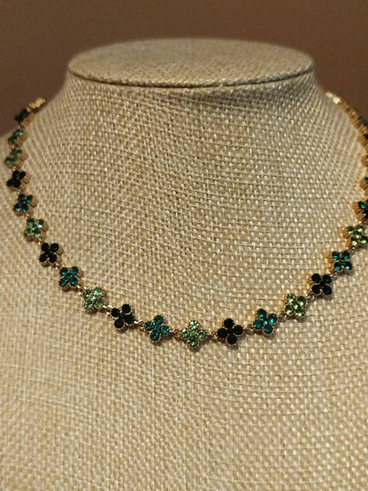 Collier Méline vert