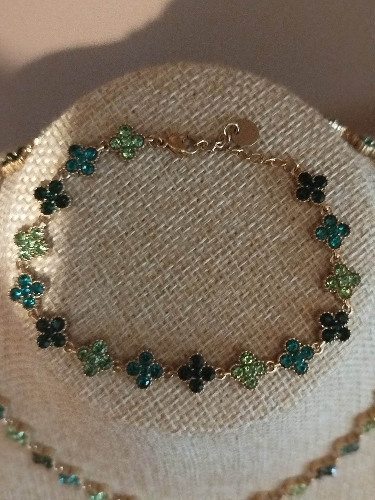 Bracelet Méline vert