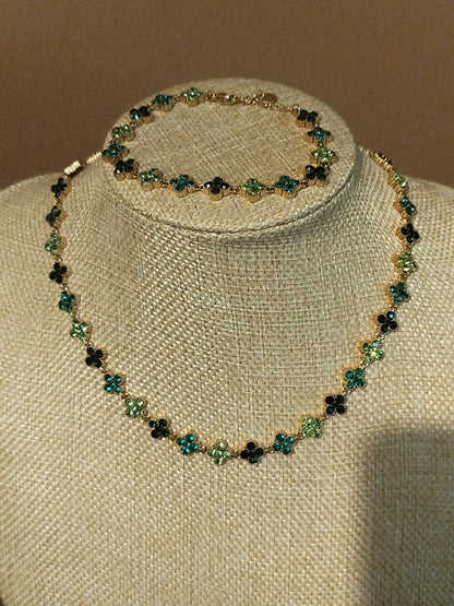Bracelet Méline vert