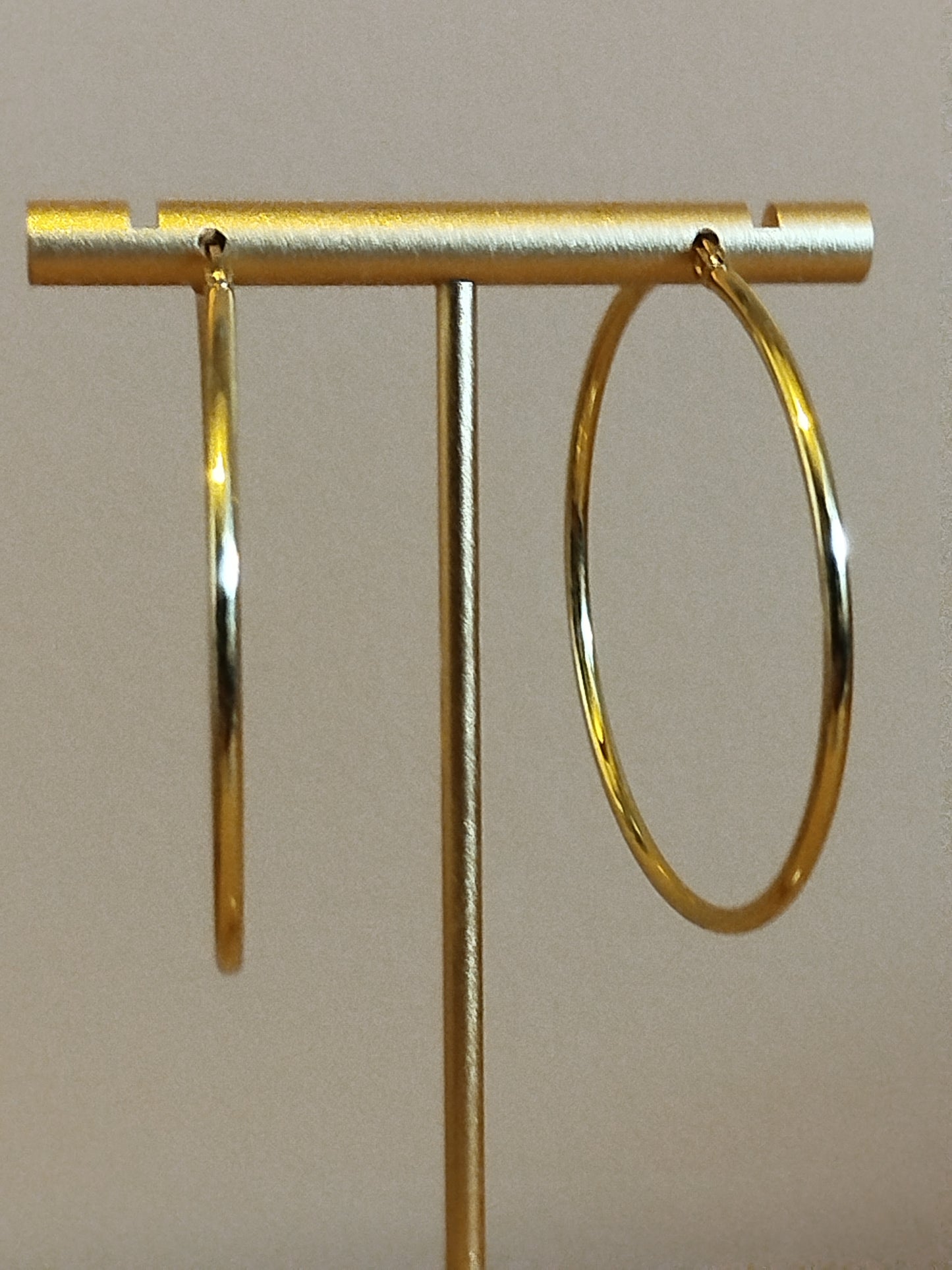 Boucles d'oreilles créoles Lizéa