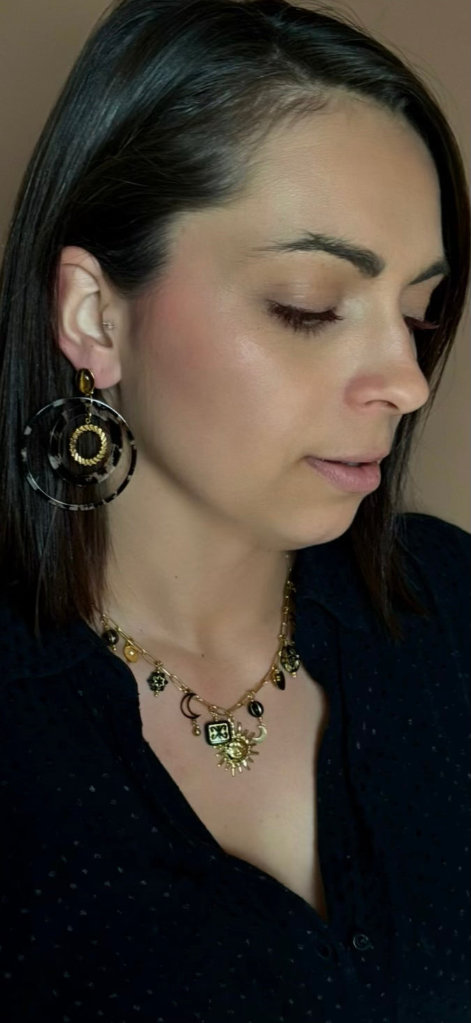 Boucles d'oreilles Savana