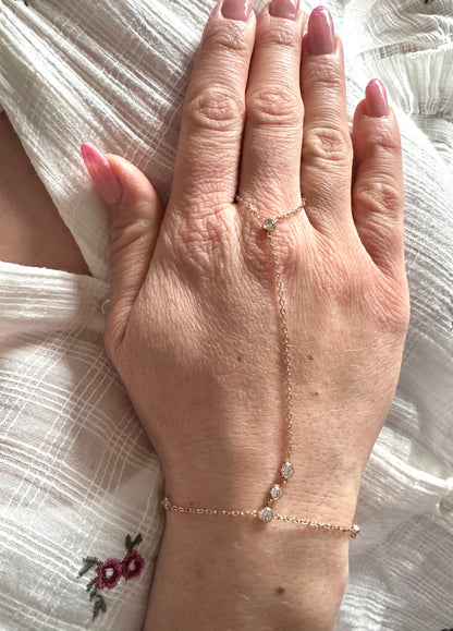 Bracelet bague Lilou